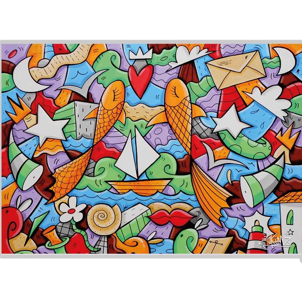 Tovaglietta Double-Face SKIM "PESCI"