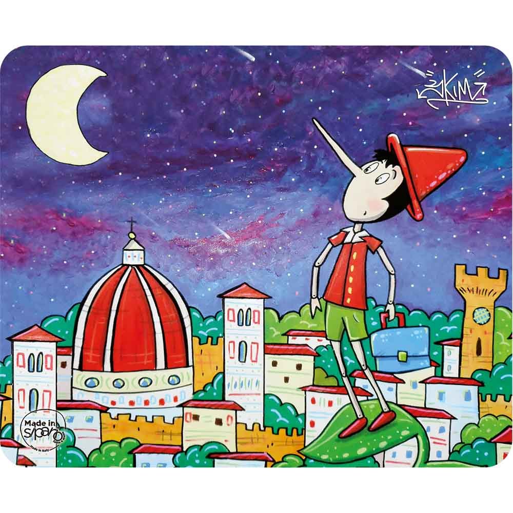 Tappetino per Mouse "PINOCCHIO" "SKIM per Made in Sipario"