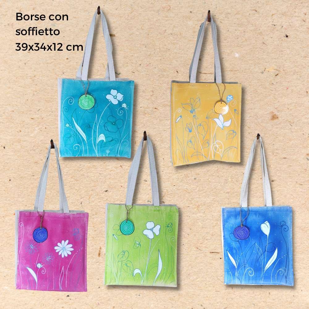 shopping bag - fiori