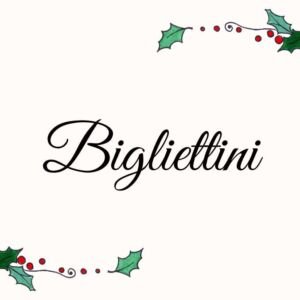 BIGLIETTI