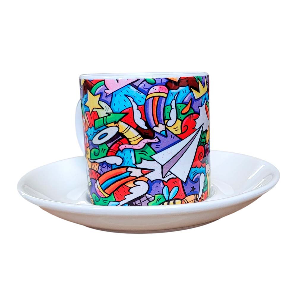 Tazzina da caffè "AEROPLANINO" Linea "SKIM per MADE IN SIPARIO"